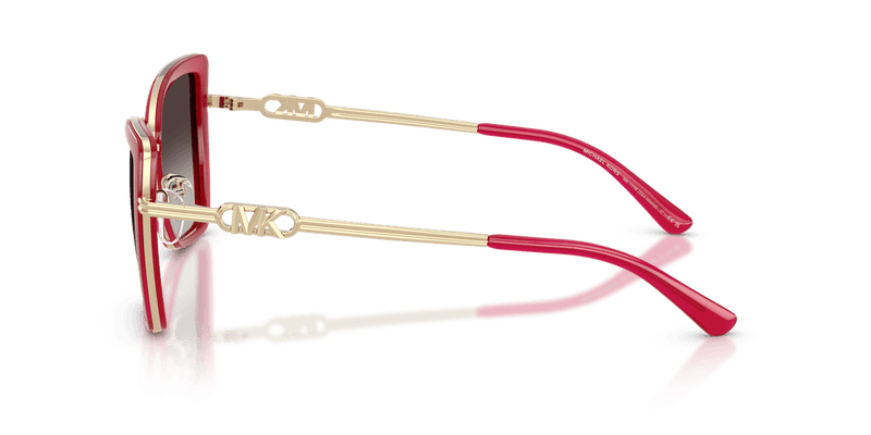 Michael Kors SEA ISLAND MK1178 in Raspberry / Light Grey Gradient Black (40578G) - Alternate View