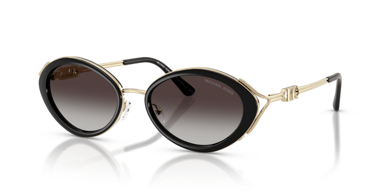 Michael Kors KEY WEST MK1179 in Black / Light Grey Gradient Black (30058G) - Front View