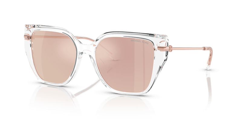 Michael Kors ST. BARTHS MK2231U in Clear / Rose Gold Polarized - Alternate View
