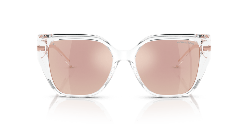 Michael Kors ST. BARTHS MK2231U in Clear / Rose Gold Polarized - Alternate View
