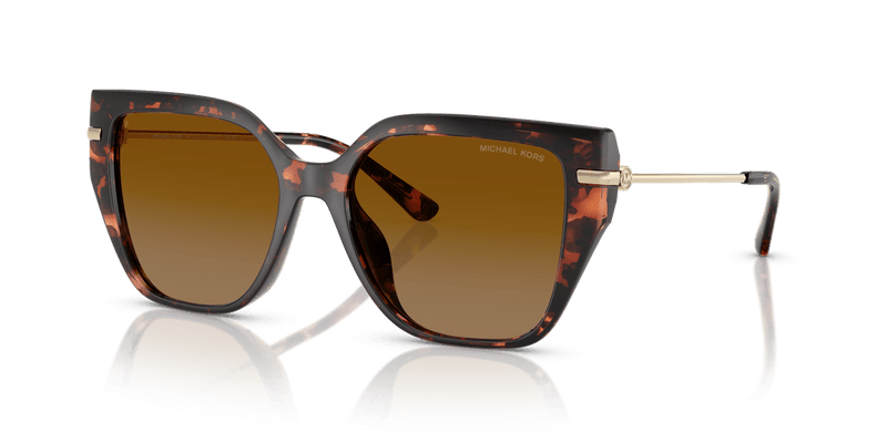 Michael Kors ST. BARTHS MK2231U in Luggage Tortoise / Brown Polarized - Front View