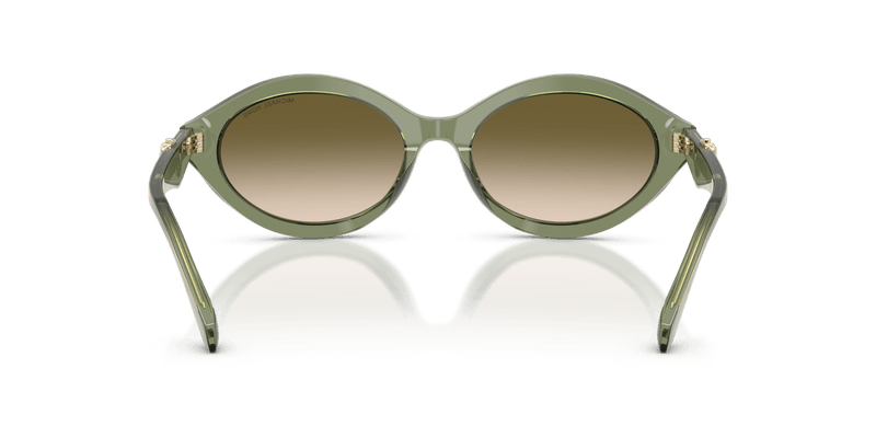 Michael Kors CARLAZZO MK2257U in Green Transparent / Green Gradient Mirror - Alternate View