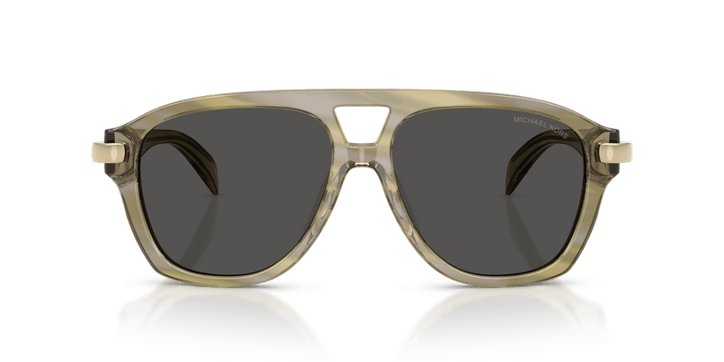 Michael Kors GRENADA MK2277U in Olive Horn / Grey (404087) - Alternate View