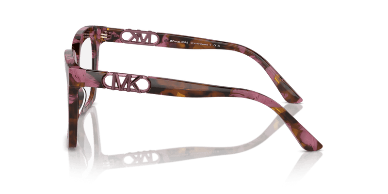 Michael Kors NASSAU MK4119U in Plum Graphic Tortoise / Demo Lens - Alternate View