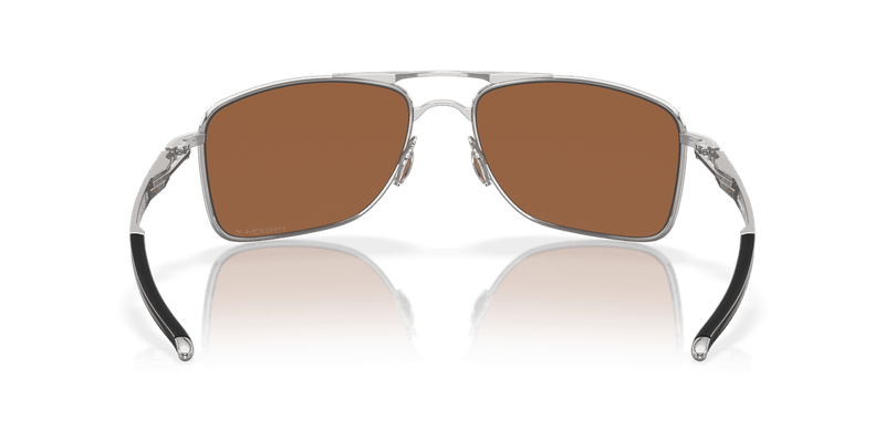 Oakley GAUGE 8 OO4124 in Polished Chrome / Prizm Tungsten Polarized - Alternate View