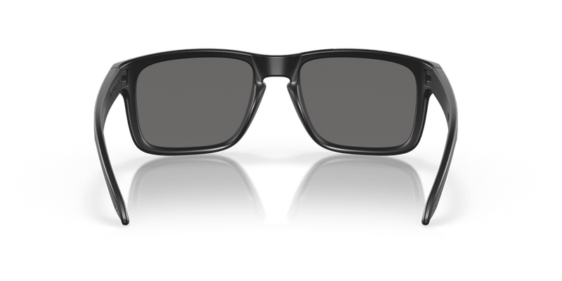Oakley HOLBROOK OO9102 in Matte Black / + Red Iridium - Alternate View