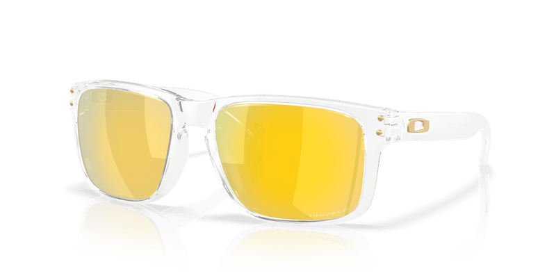 Oakley HOLBROOK OO9102 in Clear / Prizm 24K Polarized - Alternate View
