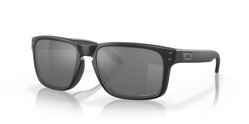 Oakley HOLBROOK OO9102 in Matte Black / Prizm Black Polarized - Alternate View