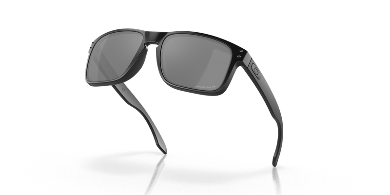 Oakley HOLBROOK OO9102 in Matte Black / Prizm Black Polarized - Alternate View