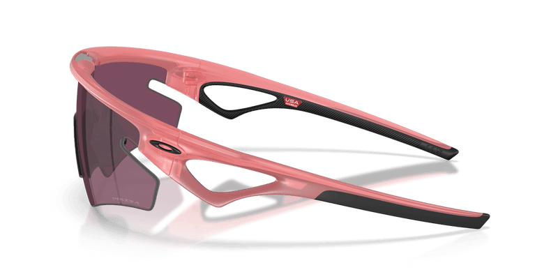 Oakley SPHAERA SLASH OO9499 in Transparent Paloma / Prizm Road Black (949913) - Temple Detail