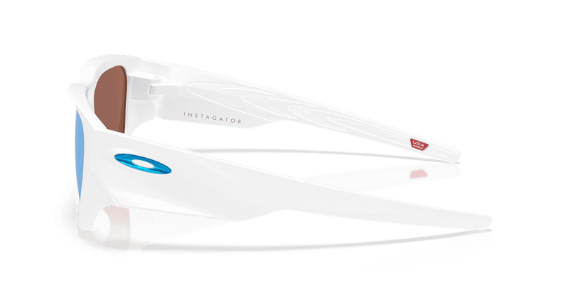 Oakley INSTAGATOR OO9514 in Matte White / Prizm Deep Water Polarized (951404) - Alternate View