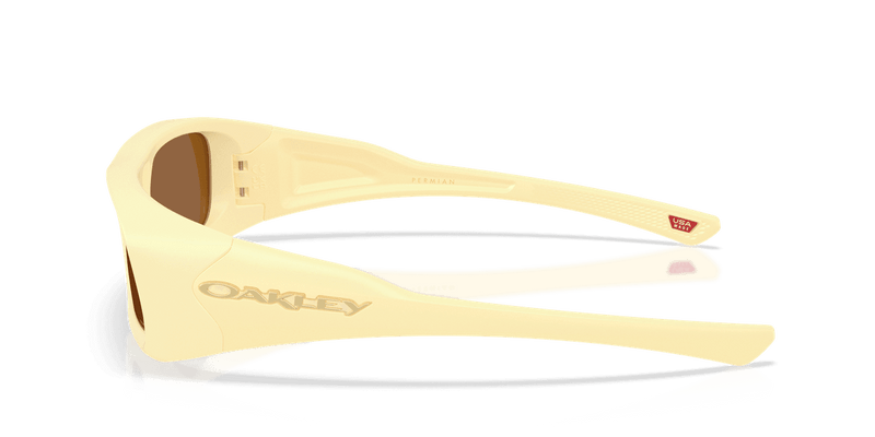 Oakley PERMIAN OO9520 in Matte Yellow Milkshake / Prizm Bronze (952006) - Alternate View