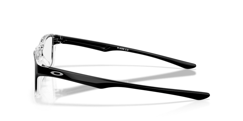 Oakley PLANK 2.0 OX8081 in Polished Black Clear Fade / Demo Lens - Alternate View