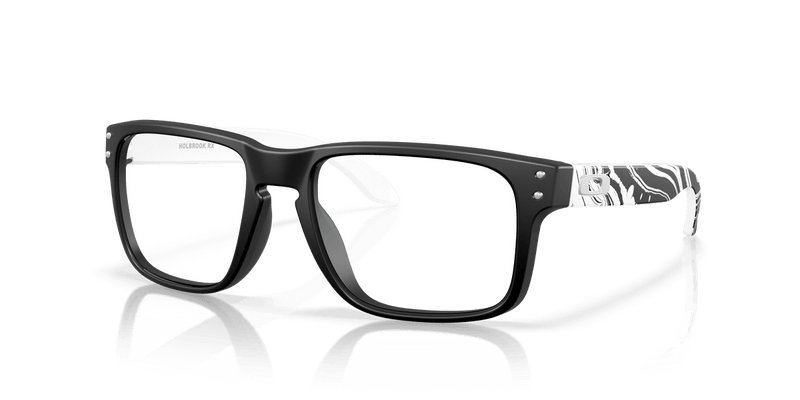 Oakley HOLBROOK RX in Satin Black / Demo Lens (815615) - Alternate View