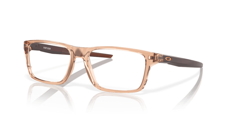 Oakley PORT BOW OX8164 in Polished Transparent Sepia (816407) - Front View