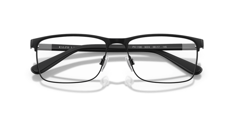 Polo Ralph Lauren PH1190 in Matte Black (9224) - Side View