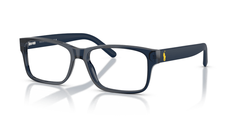 Polo Ralph Lauren PH2117 in Shiny Transparent Blue / Demo Lens - Alternate View