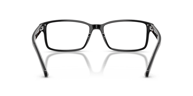 Polo Ralph Lauren PH2123 in Shiny Black / Demo Lens - Back View