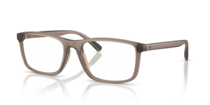 Matte Transparent Brown / Demo Lens