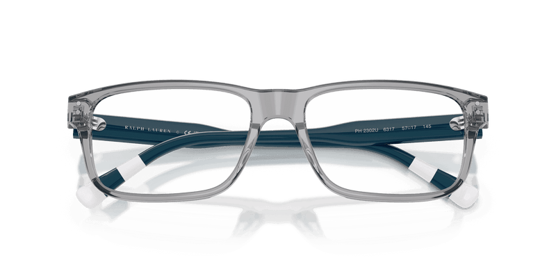 Polo Ralph Lauren PH2302U in Shiny Transparent Grey (6317) - Alternate View