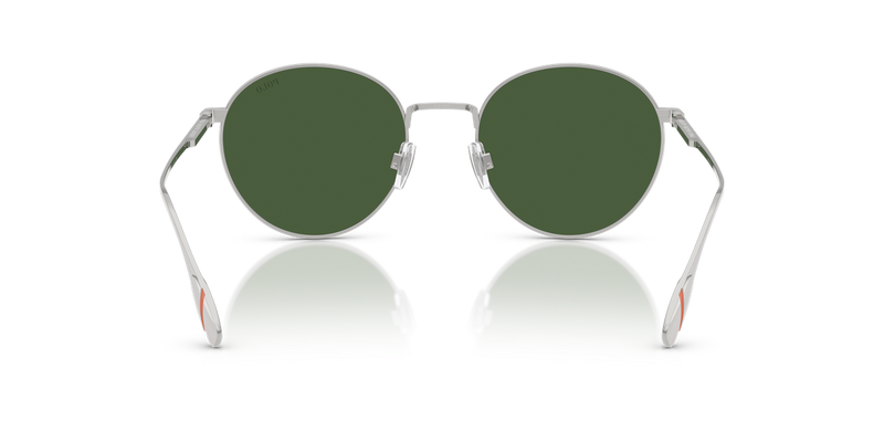 Polo Ralph Lauren PH3158 in Brushed Silver / Bottle Green (942371) - Alternate View