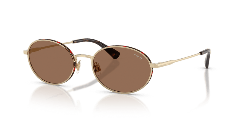 Polo Ralph Lauren PH3162 in Shiny Pale Gold / Dark Brown (928673) - Alternate View