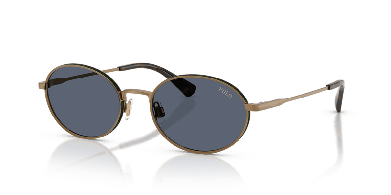 Polo Ralph Lauren PH3162 in Semishiny Brass / Dark Blue (932487) - Alternate View