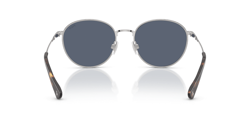 Polo Ralph Lauren PH3163 in Brushed Silver / Dark Blue (908887) - Alternate View