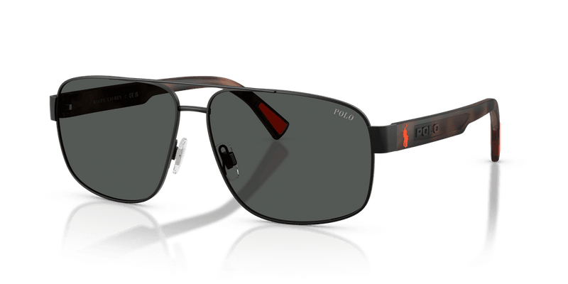 Polo Ralph Lauren PH3165 in Semishiny Black / Dark Grey (930487) - Alternate View