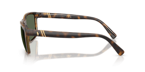 Shiny Transparent Dark Havana / Green