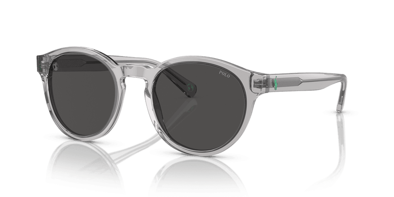 Polo Ralph Lauren PH4192 in Shiny Transparent Grey / Dark Grey (541387) - Alternate View