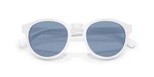 Shiny White / Light Blue (554472)