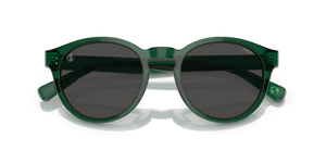 Shiny Transparent Green / Dark Grey (608487)
