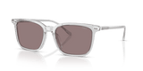 Shiny Transparent Grey / Dark Purple (59587N)