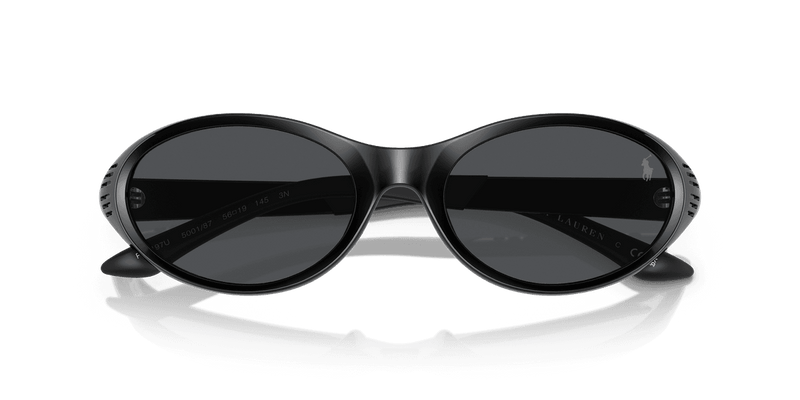Polo Ralph Lauren PH4197U in Matte Black / Grey (500187) - Side View