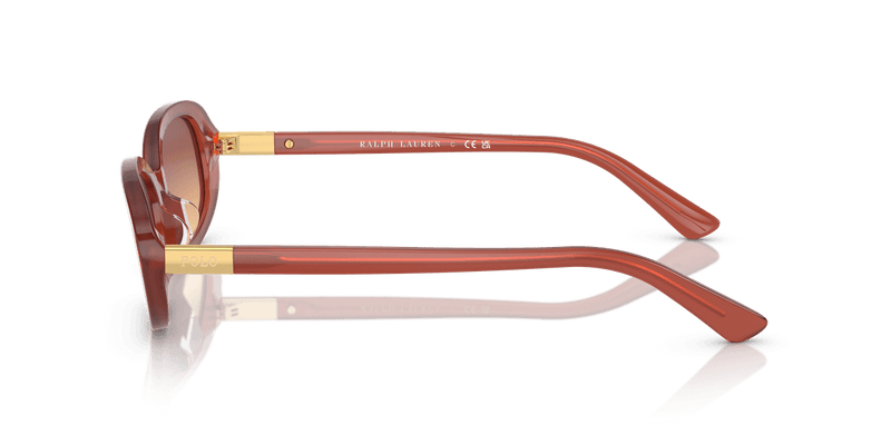 Polo Ralph Lauren PH4198U in Opal Cognac / Orange Gradient Violet (619478) - Alternate View