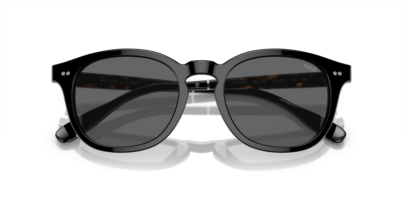Polo Ralph Lauren PH4206 in Shiny Black / Dark Grey (500187) - Alternate View