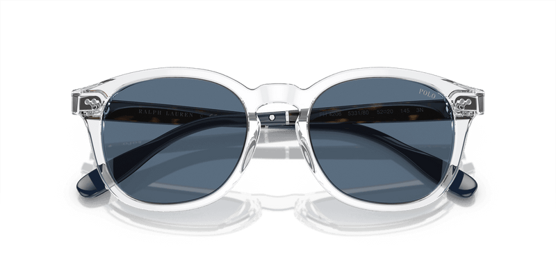 Polo Ralph Lauren PH4206 in Shiny Crystal / Dark Blue (533180) - Alternate View