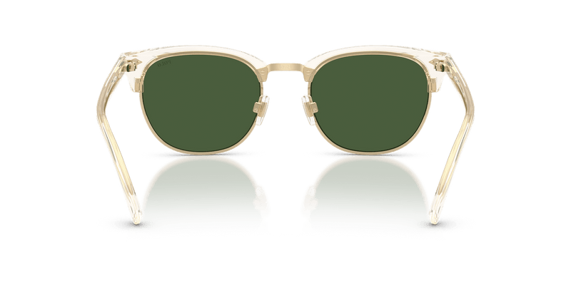 Polo Ralph Lauren PH4217 in Shiny Transparent Light Yellow / Dark Green - Back View