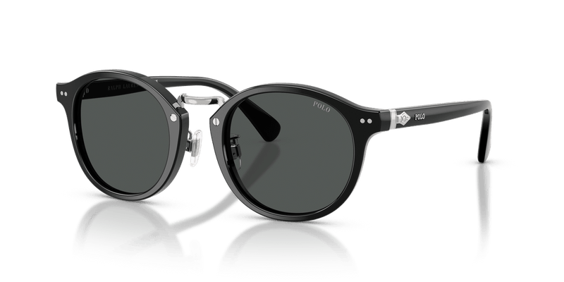 Polo Ralph Lauren PH4230 in Shiny Black / Dark Grey - Front View
