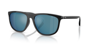 Shiny Black / Mirror Blue