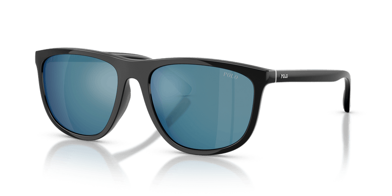 Polo Ralph Lauren PH4231U in Shiny Black / Mirror Blue - Alternate View