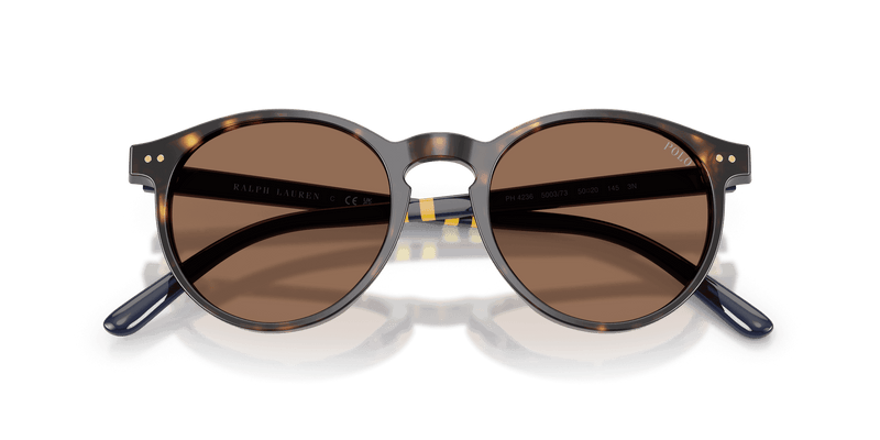 Polo Ralph Lauren PH4236 in Shiny Dark Havana / Brown (500373) - Side View