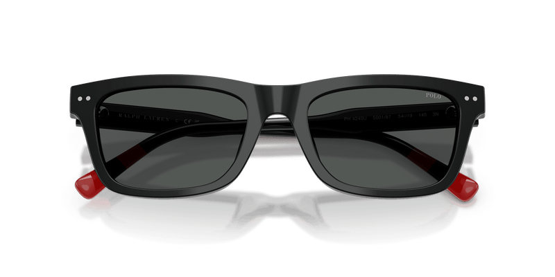 Polo Ralph Lauren PH4240U in Shiny Black / Dark Grey (500187) - Alternate View