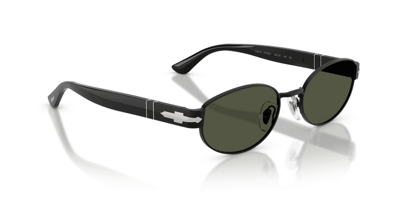 Persol PO1024S in Black / Green (107831) - Back View