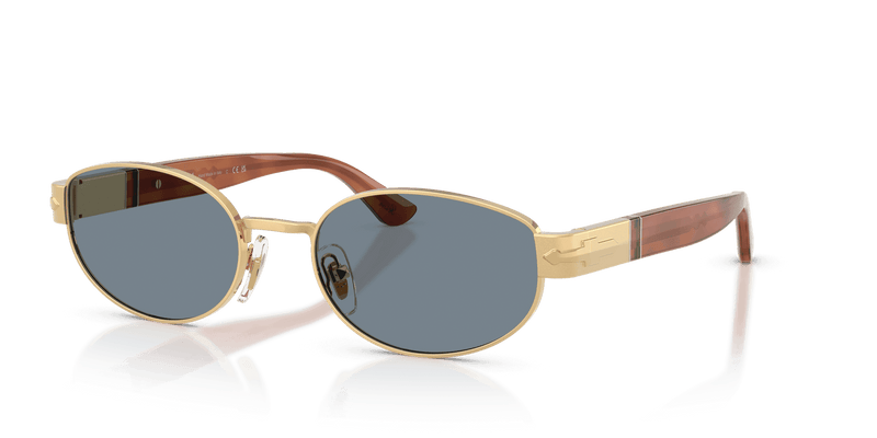 Persol PO1024S in Gold / Light Blue (113256) - Alternate View