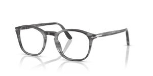 Striped Grey / Clear