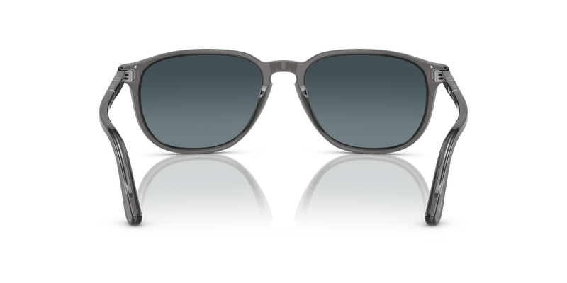 Persol PO3019S in Transparent Grey / Light Blue Gradient Dark Blue Polar (1196S3) - Alternate View