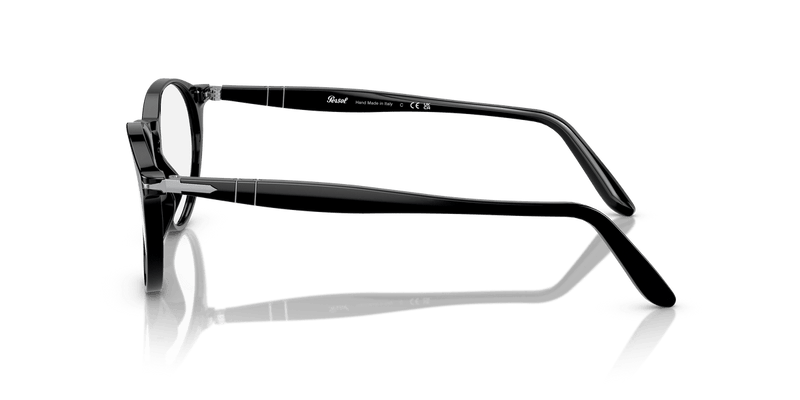 Persol PO3092V in Black / Clear - Temple Detail