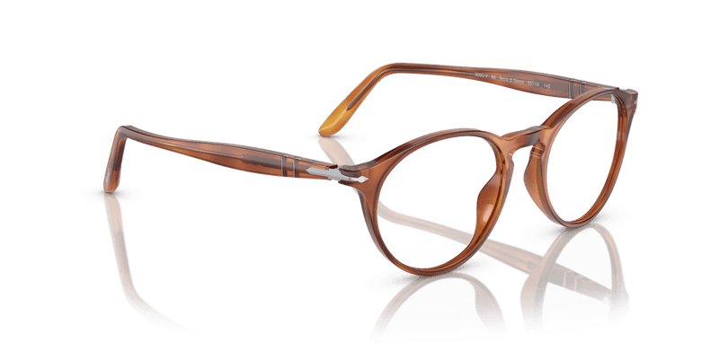 Persol PO3092V in Terra Di Siena / Clear - Temple Detail